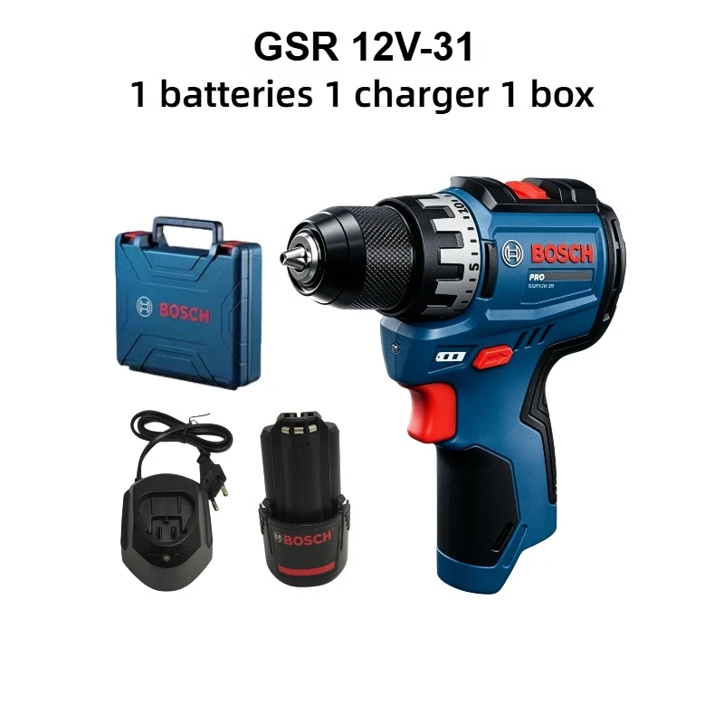 Power Tools Professional - ボッシュ プロフェッショナル GSR 12V-31 コードレスドリル 12V