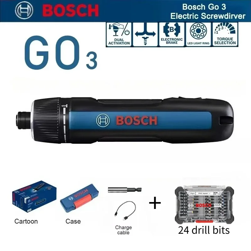 ボッシュ GO 3 電動ドライバーセット プロフェッショナル - Power Tools Professional のレビューと価格