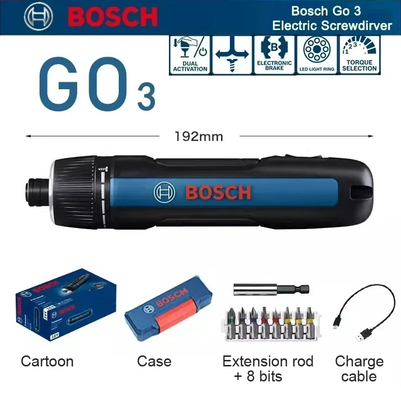 ボッシュ GO 3 電動ドライバーセット プロフェッショナル - Power Tools Professional のレビューと価格